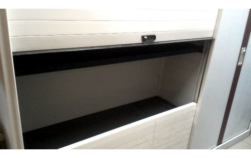 ARMOIRE DE BUREAU ECRU L UNITE