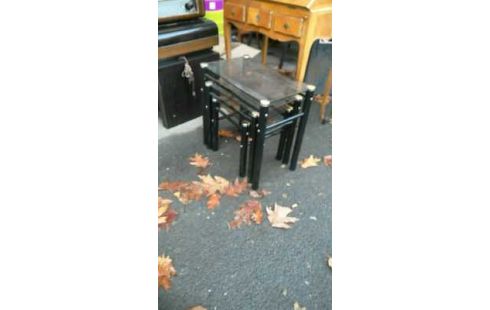 TISCH BEISTELLTISCH GLAS