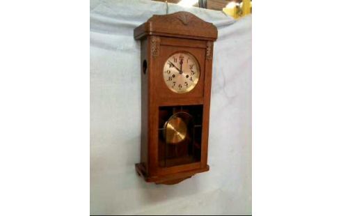 PENDELUHR WESTMINSTER HOLZ MIT AUFZIEHER