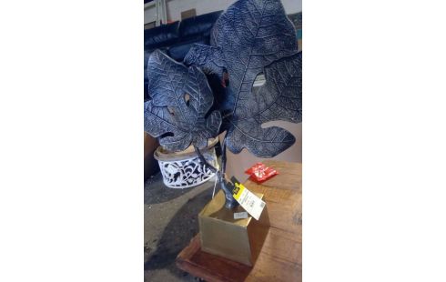 DECO FEUILLE TALAGANTE 53CM EN ALU