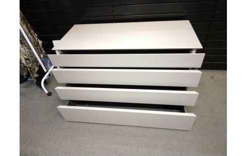 COMMODE GRISE 4 TIROIRS