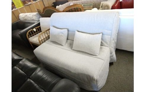 BANQUETTE BZ TISSU GRIS