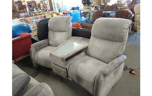 CANAPE RELAX ELECTRIQUE ALCANTARA