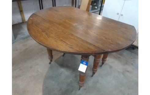 TABLE A VOLETS CHENE + 2 ALLONGES