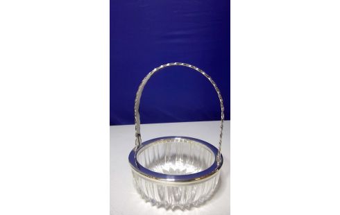 OVALE SCHALE KRISTALL