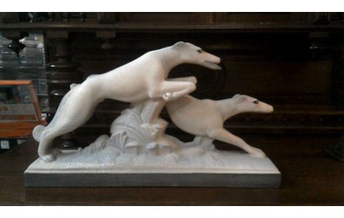 ART DECO BEELD CH LEMANCEAU/WINDHNDN