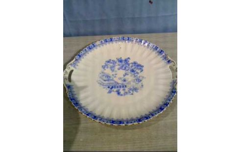 KUCHENTELLER <CHINA-BLAU> RUND