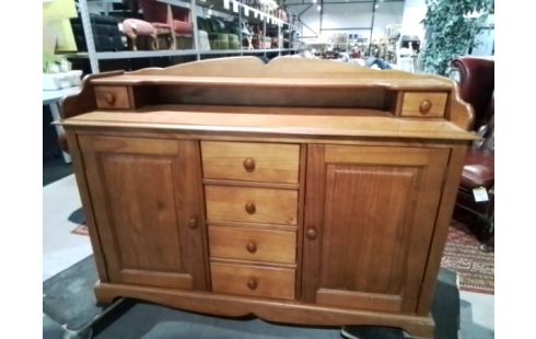 MEUBLE BAS PIN 2P 6T