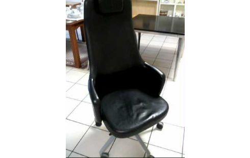 CHAISE DE BUREAU NOIR