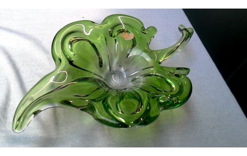 SCHÜSSEL GLASPASTE GRÜN BLATT