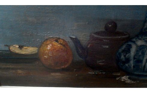 SCHILDERIJ STILLEVEN BLOEMEN GESIGNEERD DE ROOVER