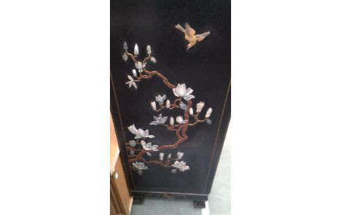 ARMARIO. CHINO NEGRO 4 PUERTAS