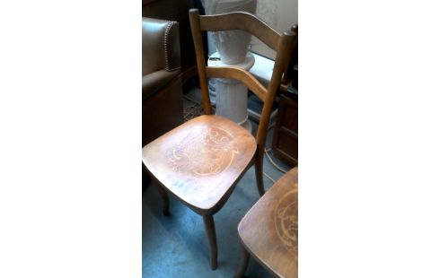 2 CHAISES ART NOUVEAU