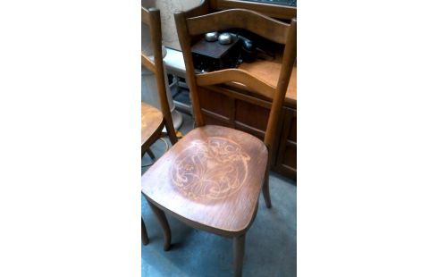 2 CHAISES ART NOUVEAU