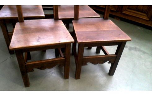 6 SILLAS MACIZO ROBLE