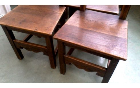 6 SILLAS MACIZO ROBLE