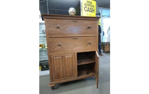 BUFFET HAUTEUR D'APPUI BOIS EXOTIQUE