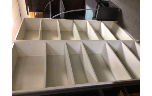 ETAGERE MODERNE BLANCHE