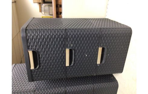 CLASSEUR BLEU 3 TIROIRS