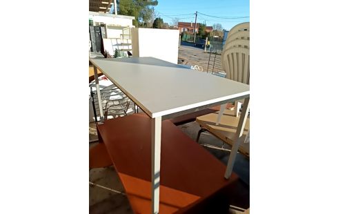 TABLE BUREAU BLANCHE