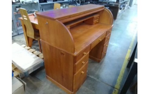 BUREAU AMERICAIN 12 TIROIRS + CLE