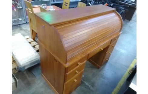 BUREAU AMERICAIN 12 TIROIRS + CLE