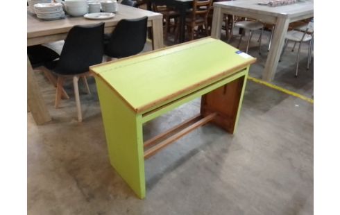 BUREAU ENFANT VERT COFFRE