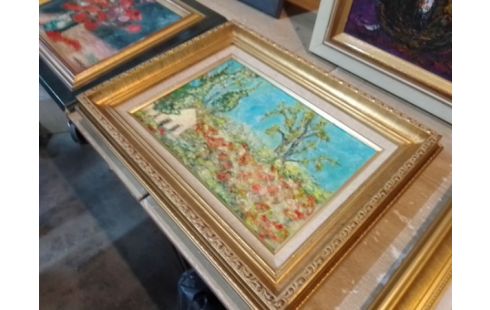 TABLEAU CADRE DORÉ GM