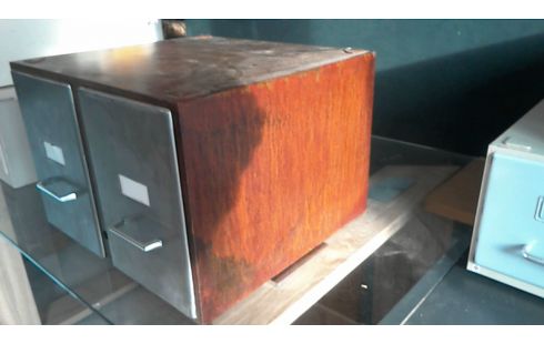 OPBERG- METAALKLEUR 2 LADEN