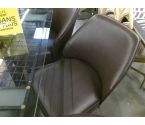 FAUTEUIL SKAI MARRON COIN