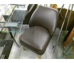 FAUTEUIL SKAI MARRON COIN