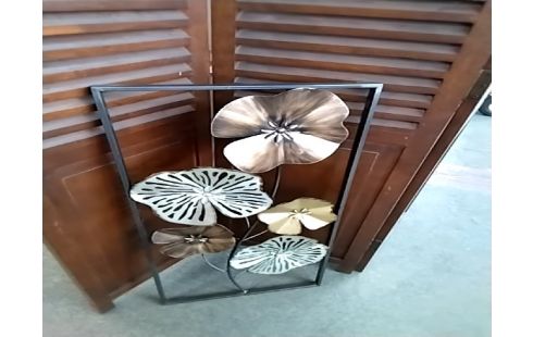 CADRE FLEURS METAL