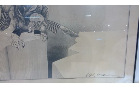 LITHOGRAPHIE RALPH STEADMAN