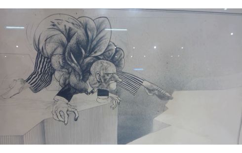 LITHOGRAPHIE RALPH STEADMAN