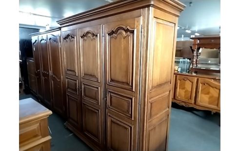 ARMOIRE 3P STYLE RUSTIQUE