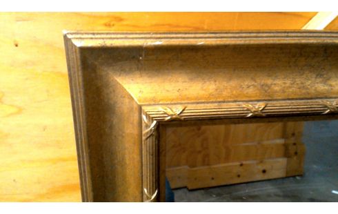 MIROIR BISAUTE, , CADRE OR