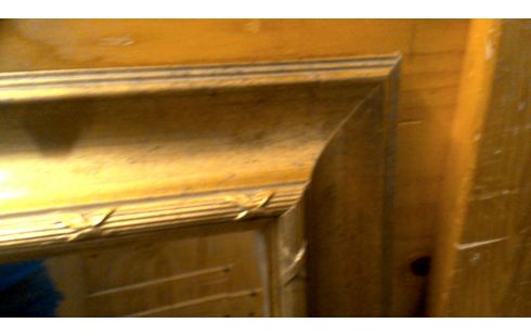 MIROIR BISAUTE, , CADRE OR