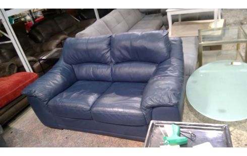 CANAPE CUIR 2 PLACES