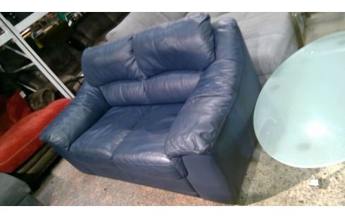 CANAPE CUIR 2 PLACES