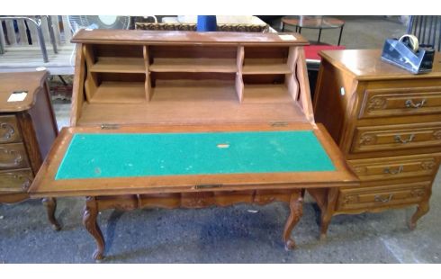 SECRETAIRE CHENE  SCULPTE