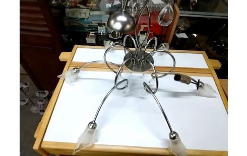 LUSTRE 6 BRANCHES Moderne