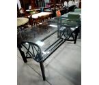 TABLE PLATEAU VERRE