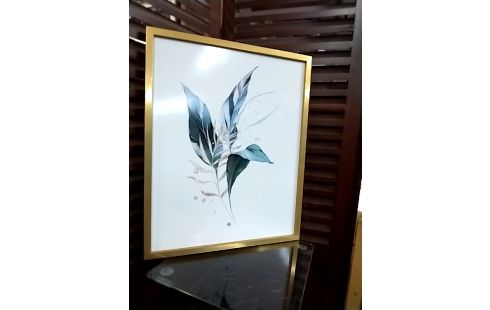 CADRE IMPRESSION FEUILLES