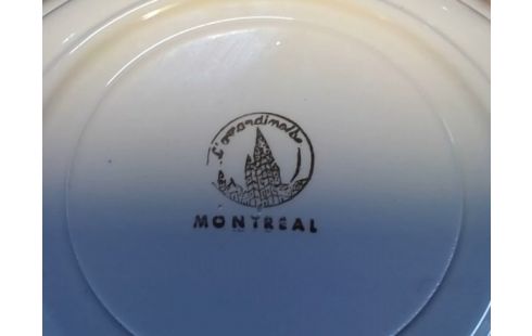 LOT D'ASSIETTES L'AMANDINOISE MONTREAL