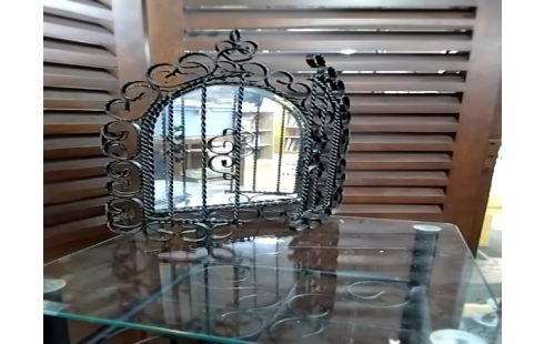 MIROIR FER FORGE