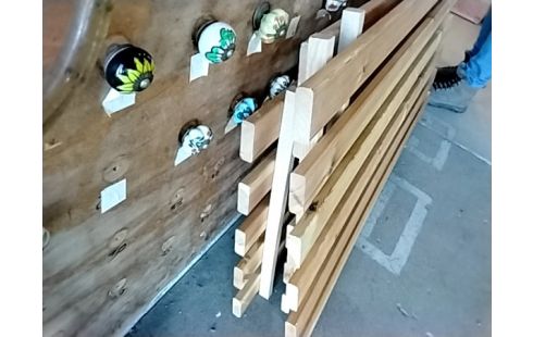 SOMMIER A LATTES 140X190 3 ÉLÉMENTS