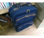 VALISE A ROULETTES BLEUE