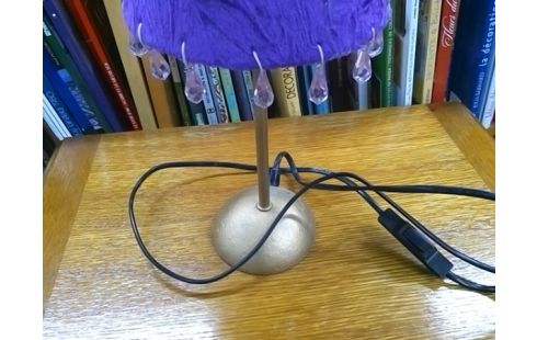 LAMPE A POSER VIOLETTE