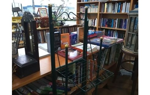 ETAGERE FER VERT PLIANTE