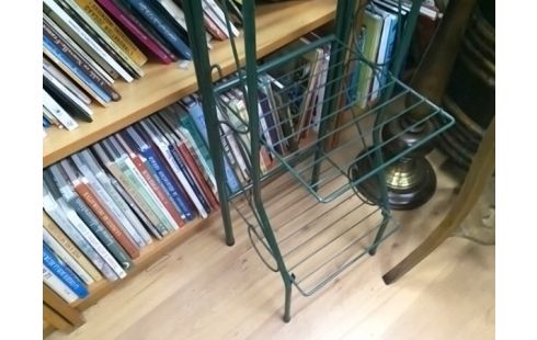 ETAGERE FER VERT PLIANTE